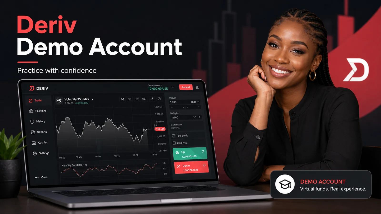 Deriv Demo Account Nigeria — Free Practice Trading Guide